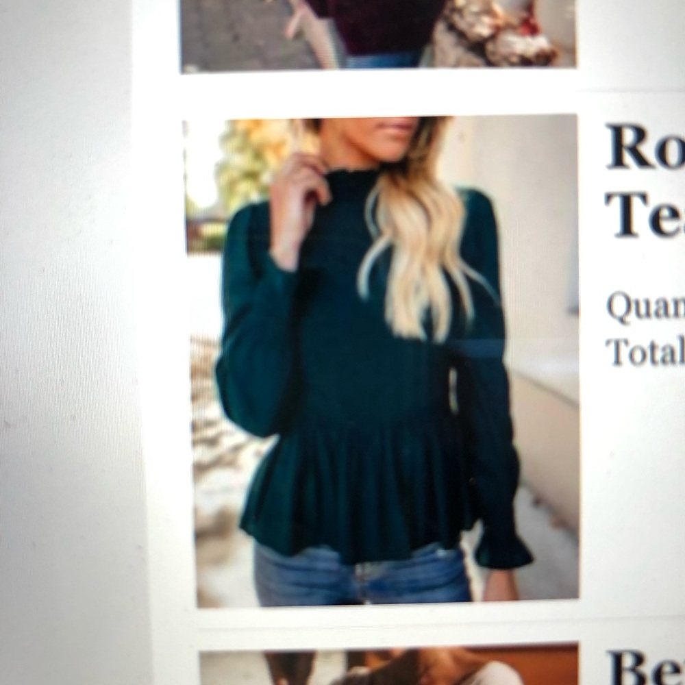 Long sleeve blouse - Vici dolls